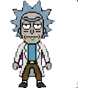 Rick Sanchez sprite