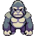 Silverback gorilla sprite
