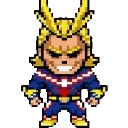 All Might. sprite
