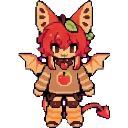 Apple bat sprite