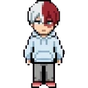 Shoto Todoroki sprite