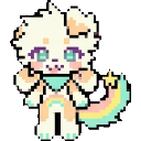 Pastel puppy sprite