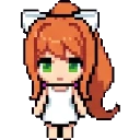 Monika sprite