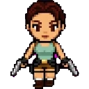 Lara Croft sprite