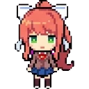 Monika sprite
