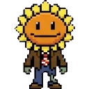 Sunflower Zombie sprite