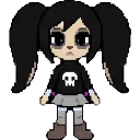 Emo Girl Rosa sprite