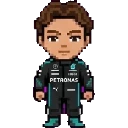 George Russel sprite