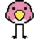 The Huebird of happiness sprite