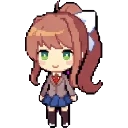 Monika sprite