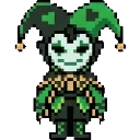 Harlequin sprite