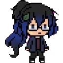 Violet sprite