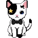 Black Kitten Star sprite