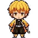 Zenitsu Agatsuma sprite