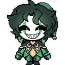 Harlequin sprite