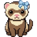 Confetti-ferret sprite