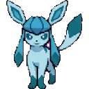Shiny Glaceon sprite