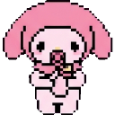 ⋆𐙚₊˚⊹♡Baby My melody𓍯𓂃𓏧♡ sprite