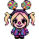 Bunny clown sprite