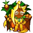 Ananas Dragon Cookie sprite