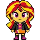 Sunset Shimmer sprite