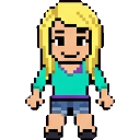 Noodle Hair Girl sprite