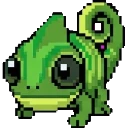 Chameleon sprite