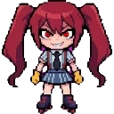 Cyan sprite