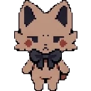 Inkypinky meow//My oc sprite