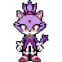 Blaze The Cat sprite