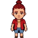 Justice Cranberry sprite