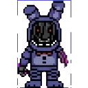 Withered Bonnie sprite