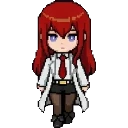 Makise Kurisu sprite