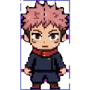 Yuji itadori sprite