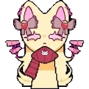 Strawberry meow sprite