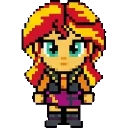 Sunset shimmer sprite