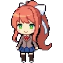 Monika sprite