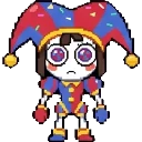 Pomni Cookie sprite