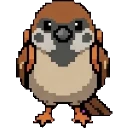 Sparrow sprite