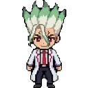 Senku Ishigami sprite