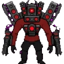 Upgraded Titan Speaker Man sprite