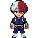 Shoto Todoroki sprite