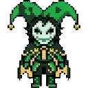 Harlequin sprite