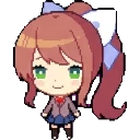 Monika sprite