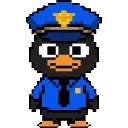 Officer Duckman sprite