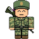 chinese soldier sprite