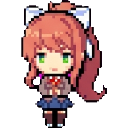Monika sprite