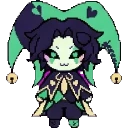 Harlequin sprite