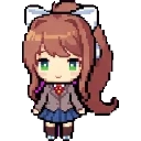 Monika sprite
