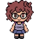 Mr Fisher sprite